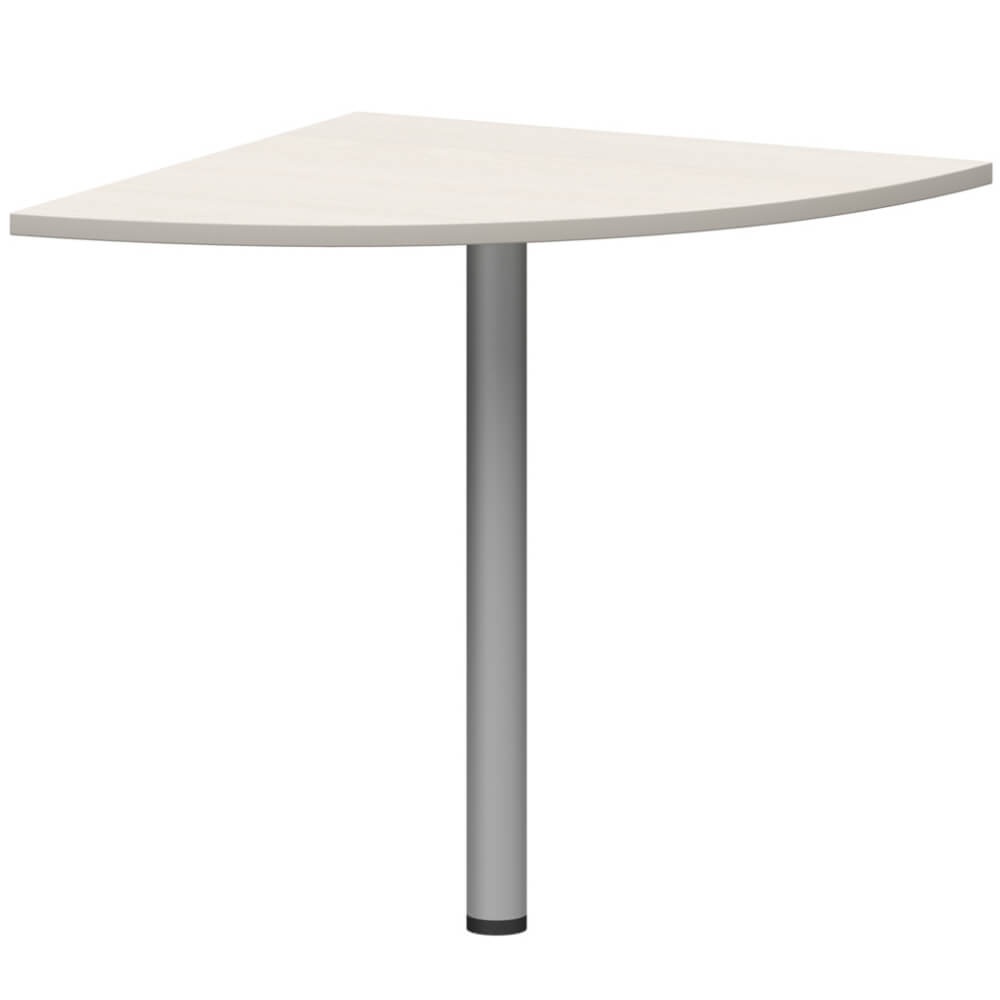 Приставка угловая (без опоры) 730x730x22 (Ясень Шимо, 730x730x22)