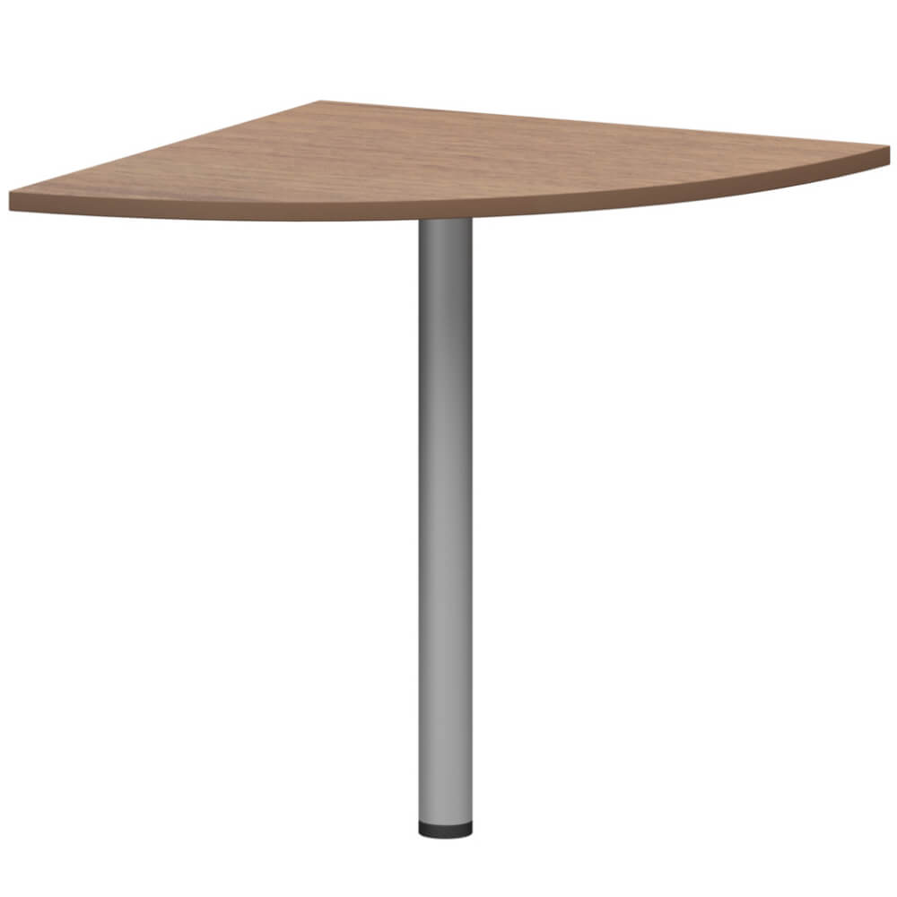 Приставка угловая (без опоры) 730x730x22 (Орех Гварнери, 730x730x22)