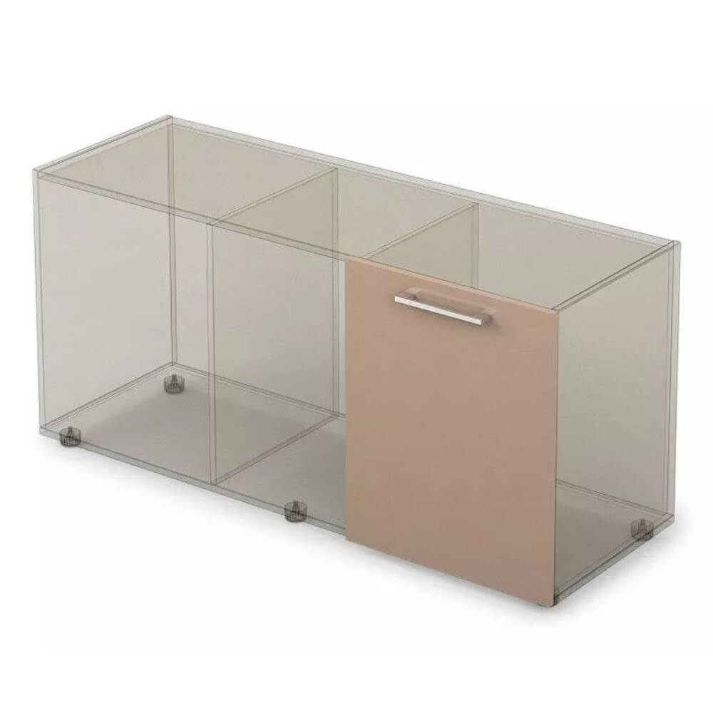 Фасад тумбы широкий 477x16x596 (Мокко, 477x16x596)