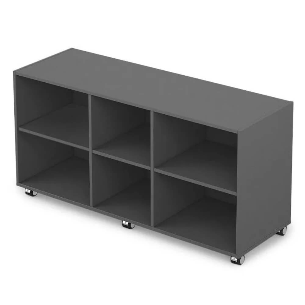 Короб тумбы сервисной мобильной 1300x434x663 (Графит, 1300x434x663)