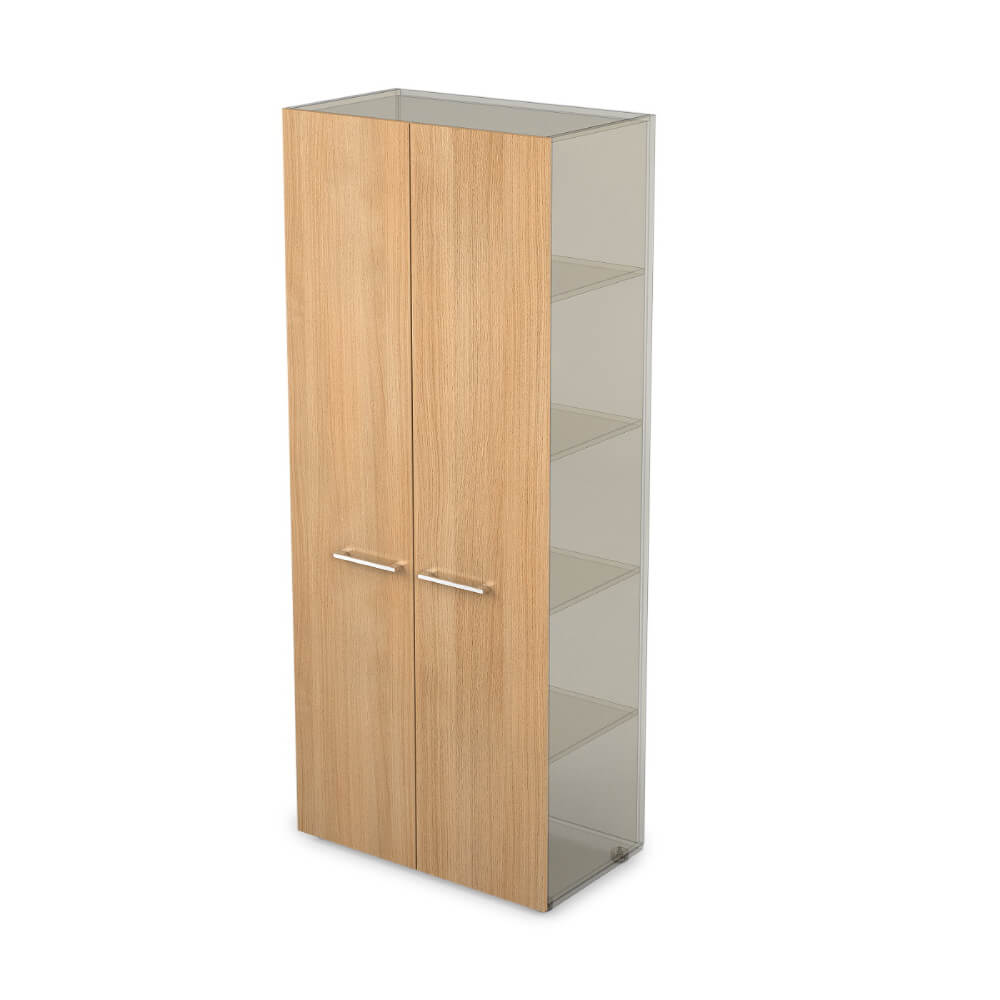 Двери ЛДСП высокие (комплект) (396x16x1916)x2 (Romano, (396x16x1916)x2)