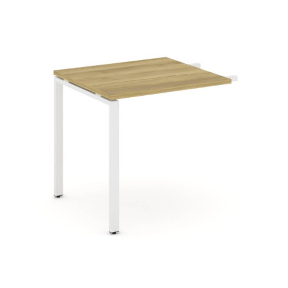 Брифинг-приставка 780x720x750 (Дуб Винченцо/белый, 780x720x750)