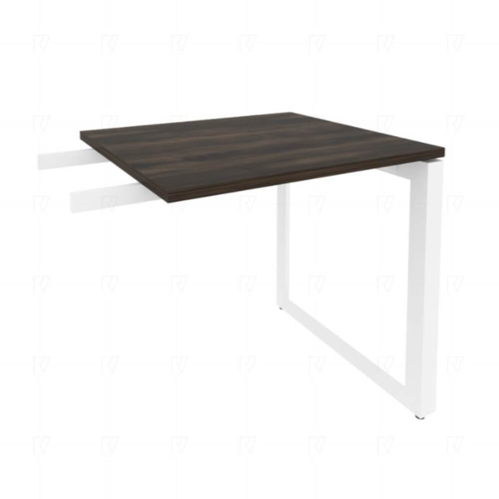 Брифинг-приставка на О-обр. м/к белый 780x720x750 (Дуб Мали, 780x720x750)