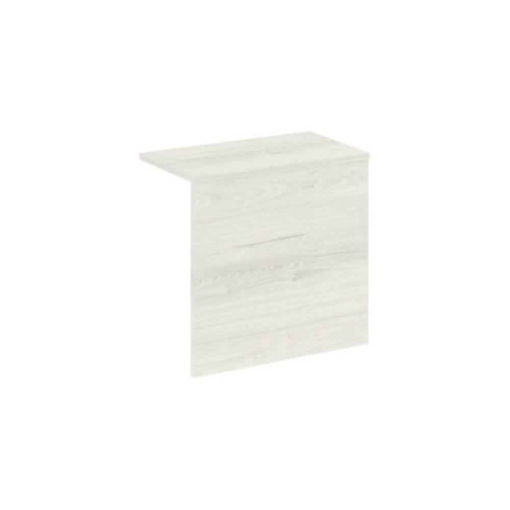 Накладка с подсветкой для прямой стойки ресепшн 560x321x536 (Дуб Наварра, 560x321x536)