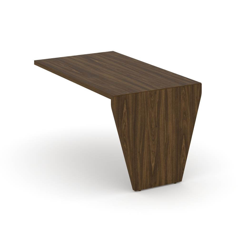 Брифинг-приставка 1400x800x750 (Орех Лоренцо/Графит, 1400x800x750)