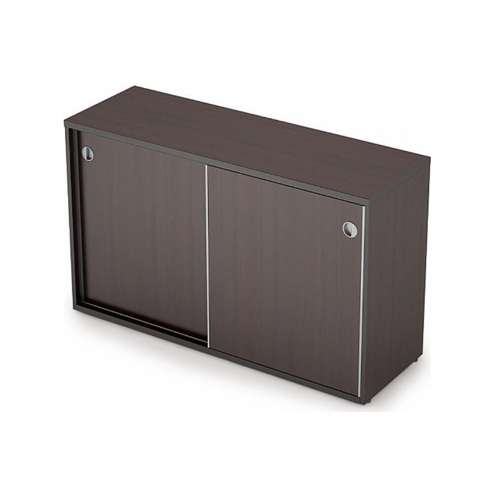 Шкаф-купе широкий 2 ур. 1235x400x750  (Венге, 1235x400x750, без замка)