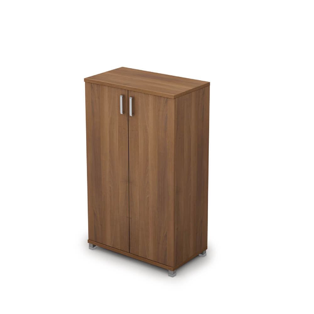 Шкаф широкий средний 3 ур. 800x450x1348 ХДФ (Шамони Тёмный, 800x450x1348 Задняя стенка шкафа: ХДФ)