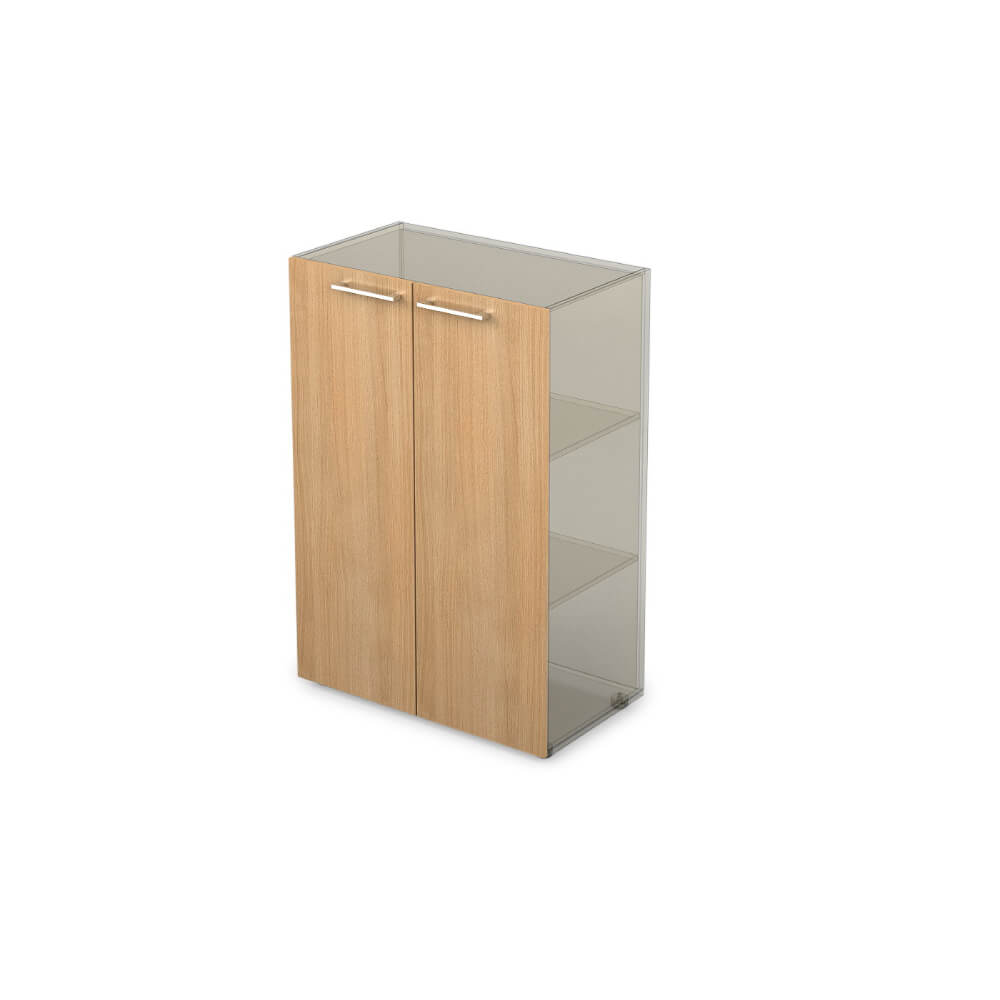 Двери ЛДСП средние (комплект) (396x16x1148)x2 (Romano, (396x16x1148)x2)