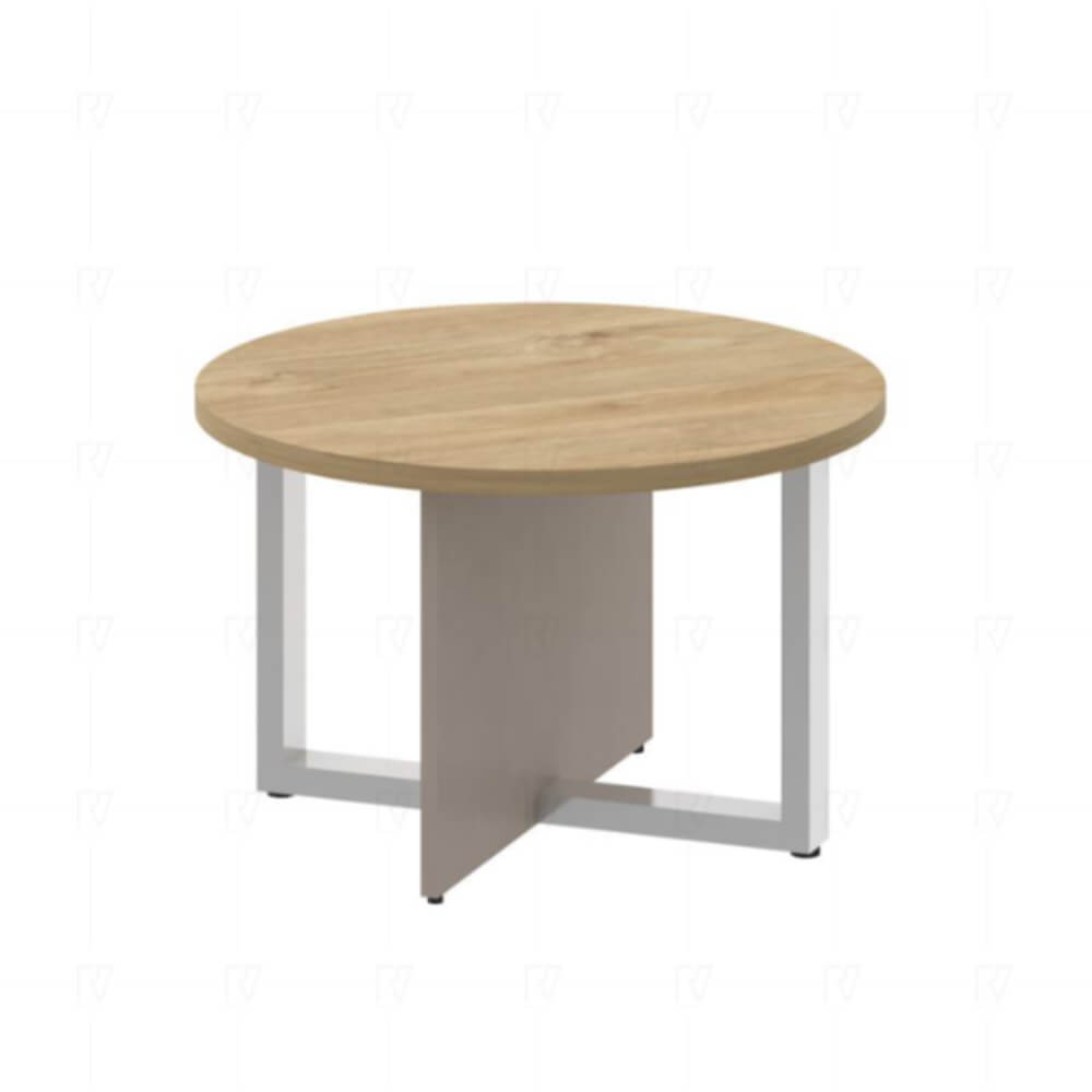 Стол кофейный 700x700x450 (Тиквуд Светлый/Капучино, 700x700x450)