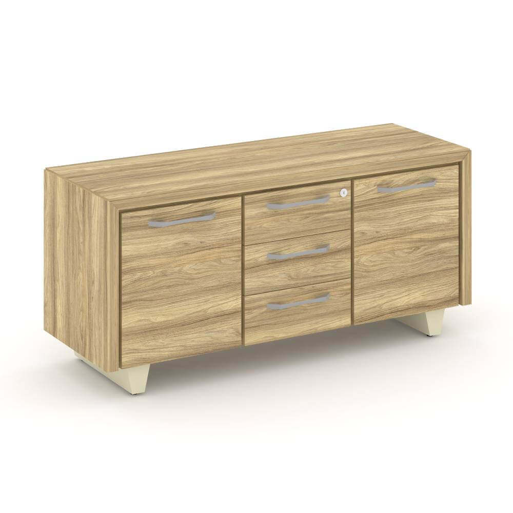 Греденция 1296x450x600 (Гикори Песочный/Ваниль, 1296x450x600)