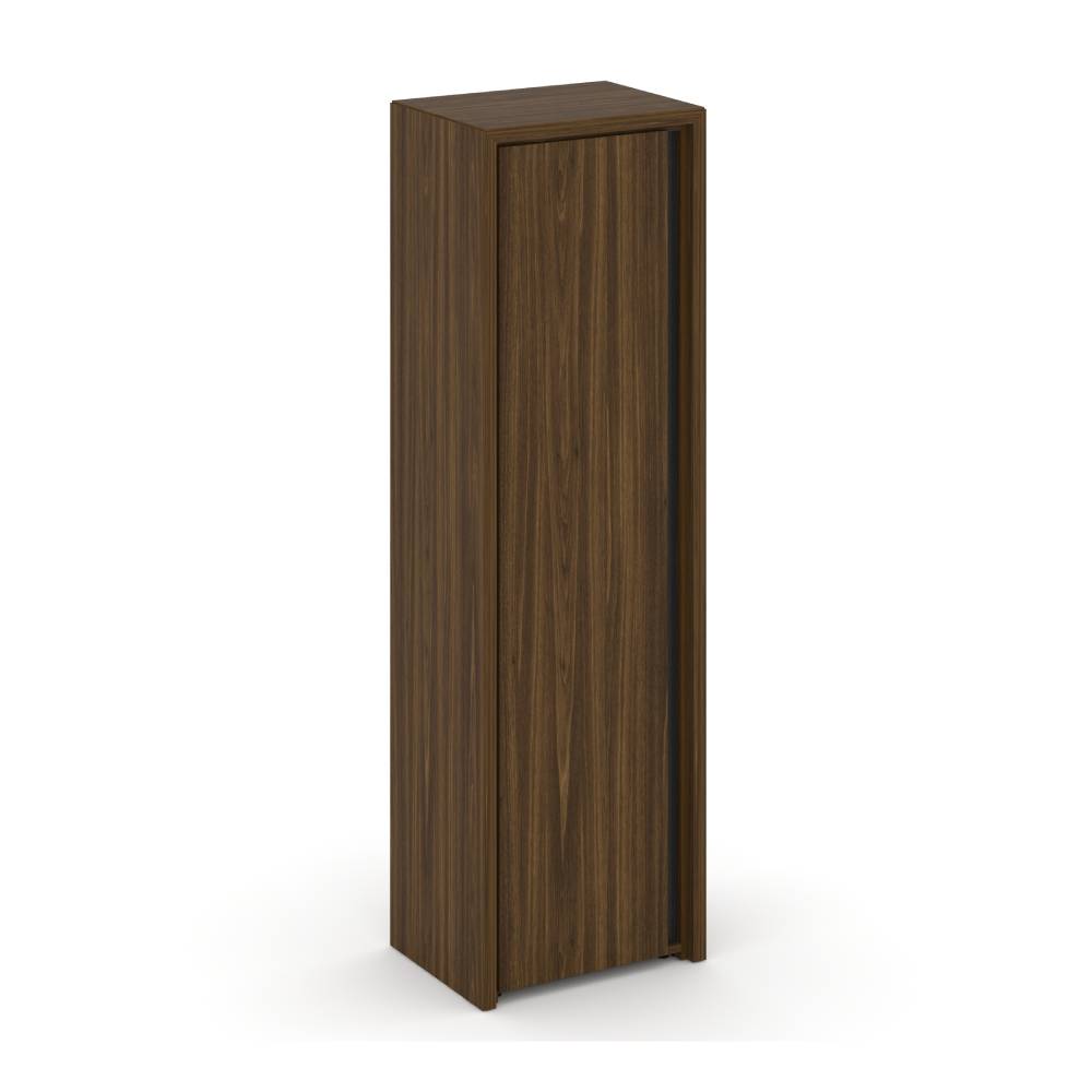 Гардерооб узкий, левый 600x450x2000 (Орех Лоренцо/Графит, 600x450x2000)