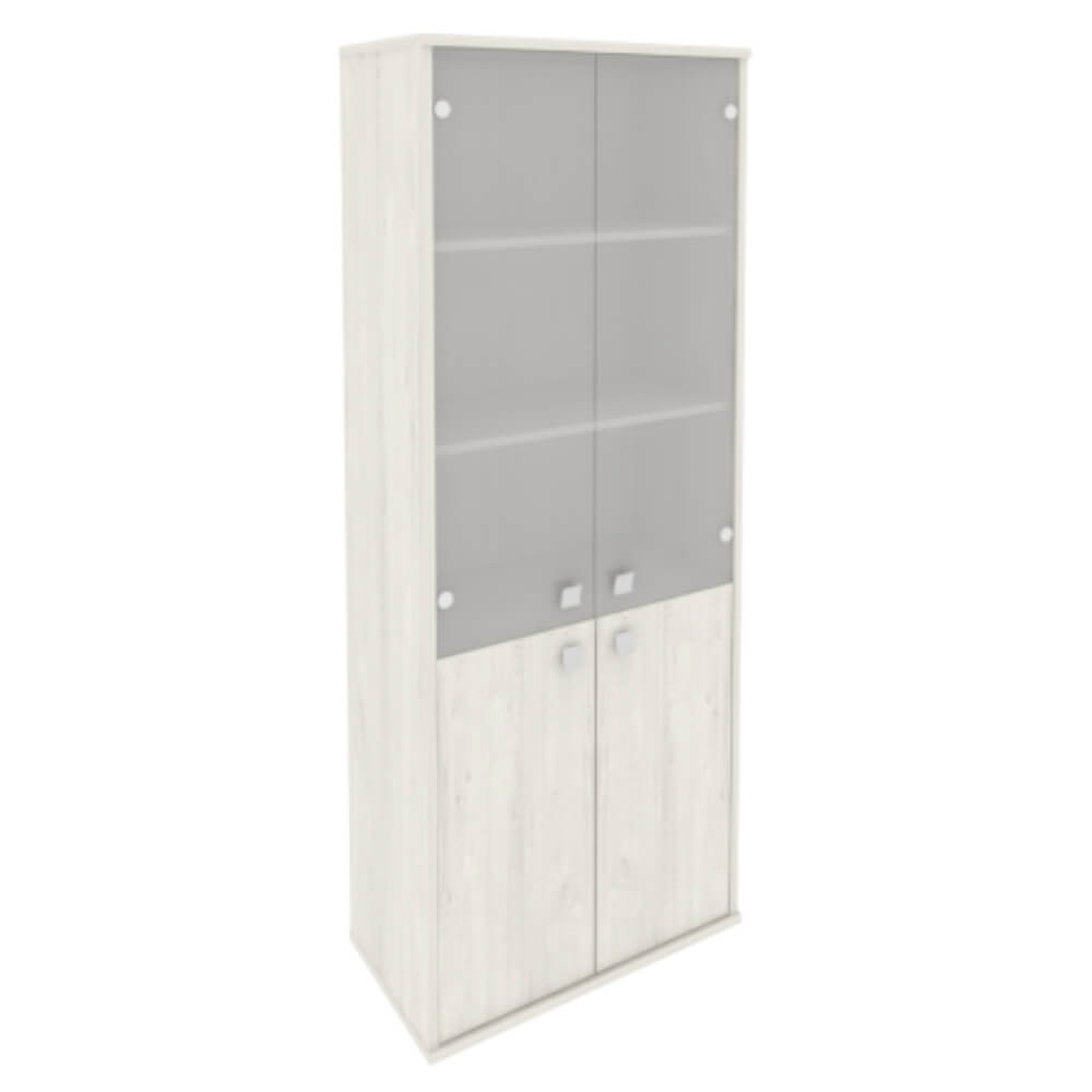 Шкаф-витрина для документов 778x410x1980 (Дуб Наварра, 778x410x1980)