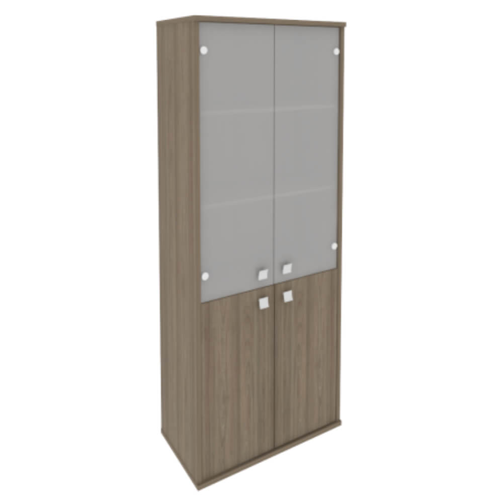 Шкаф-витрина для документов 778x410x1980 (Вяз Благородный, 778x410x1980)