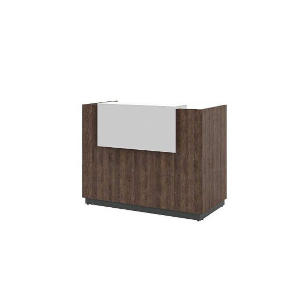 Стойка ресепшен S 1430x710x1130 (Табак/Белый, 1430x710x1130 )