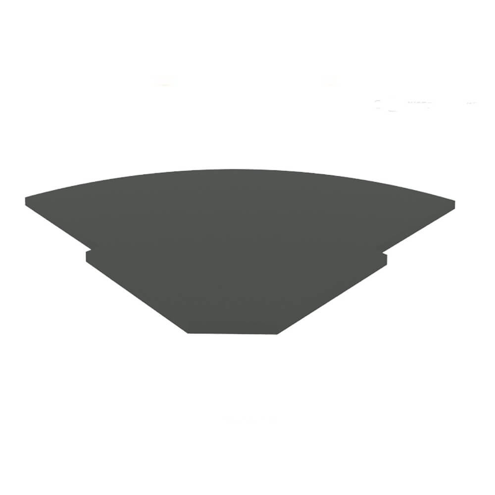 Полка для стойки угловой 815x815x22 (Антрацит, 815x815x22)