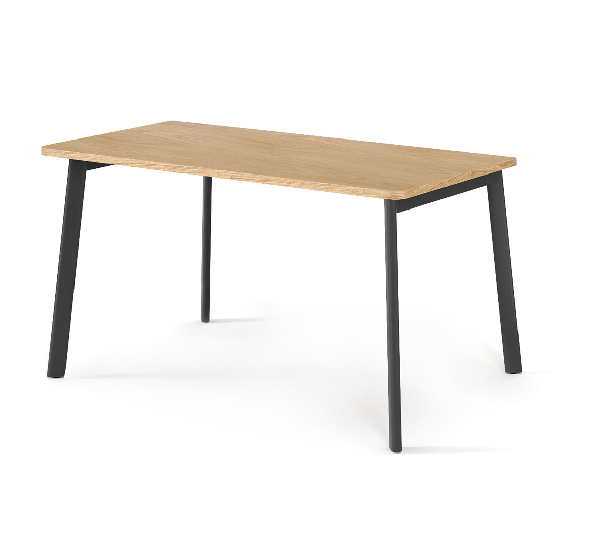 Стол письменный 1380x680x760 (Гикори/графит, 1380х680х760)