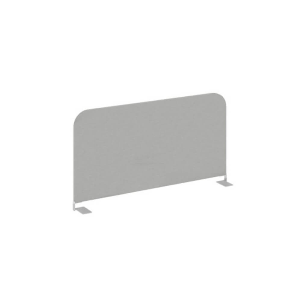 Настольный боковой Экран ЛДСП  900x18x397 (Серый, 900x18x397, ЛДСП)