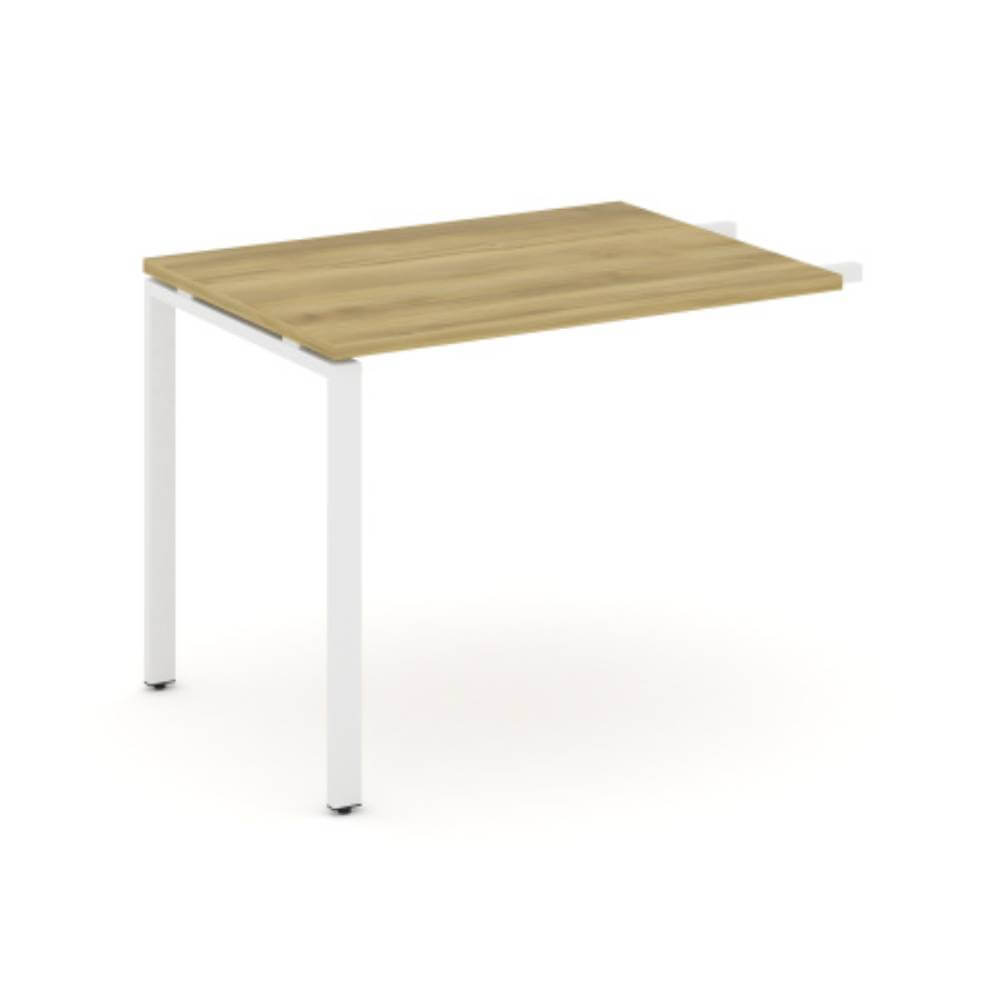 Брифинг-приставка 980x720x750 (Дуб Винченцо/белый, 980x720x750)