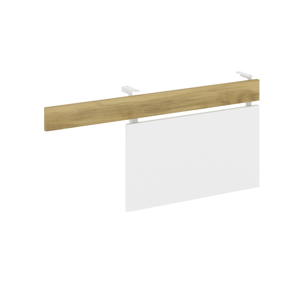 Царга для стола с опорной тумбой 1030x18x458 (Дуб Винченцо/Белый Бриллиант/белый, 1030x18x458)