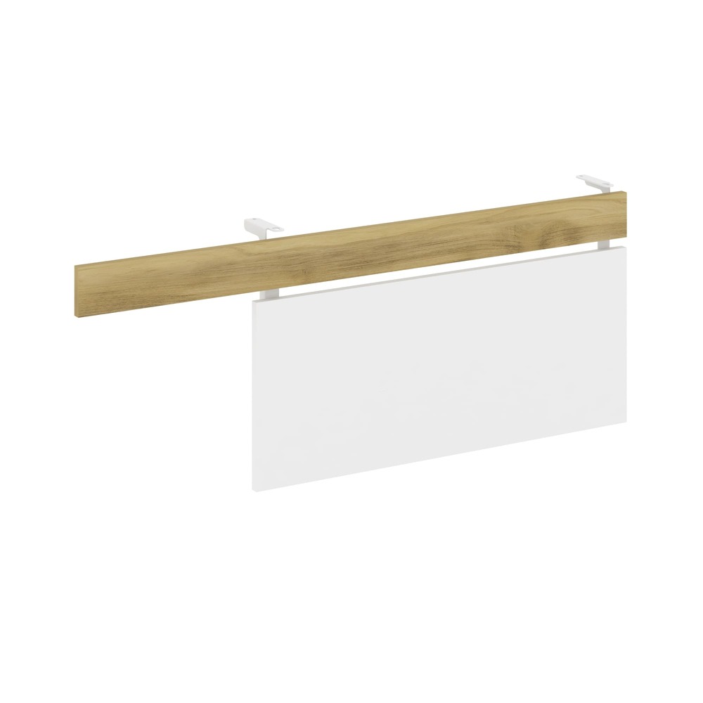 Царга для стола с опорной тумбой 1230x18x458 (Дуб Винченцо/Белый Бриллиант/белый, 1230x18x458)