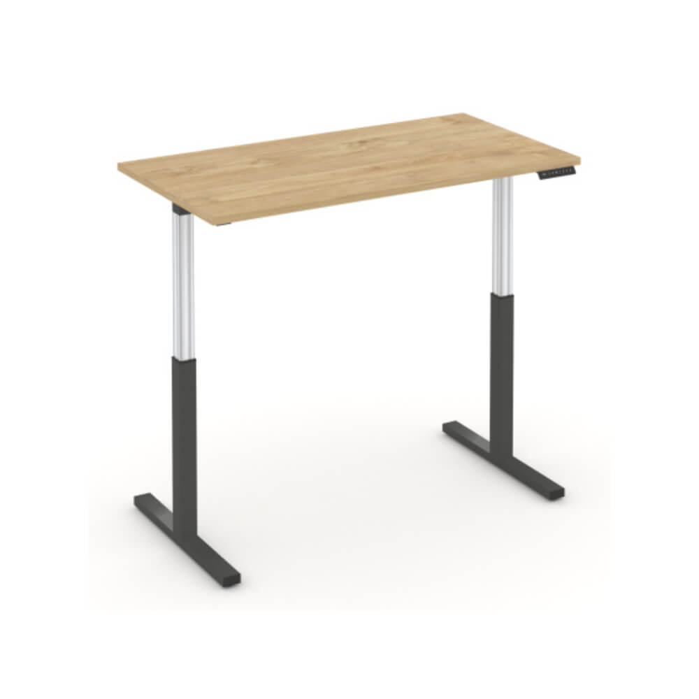 Стол электроподъёмный 1380x720x720-1190 (Тиквуд Светлый/антрацит, 1380x720x720-1190)