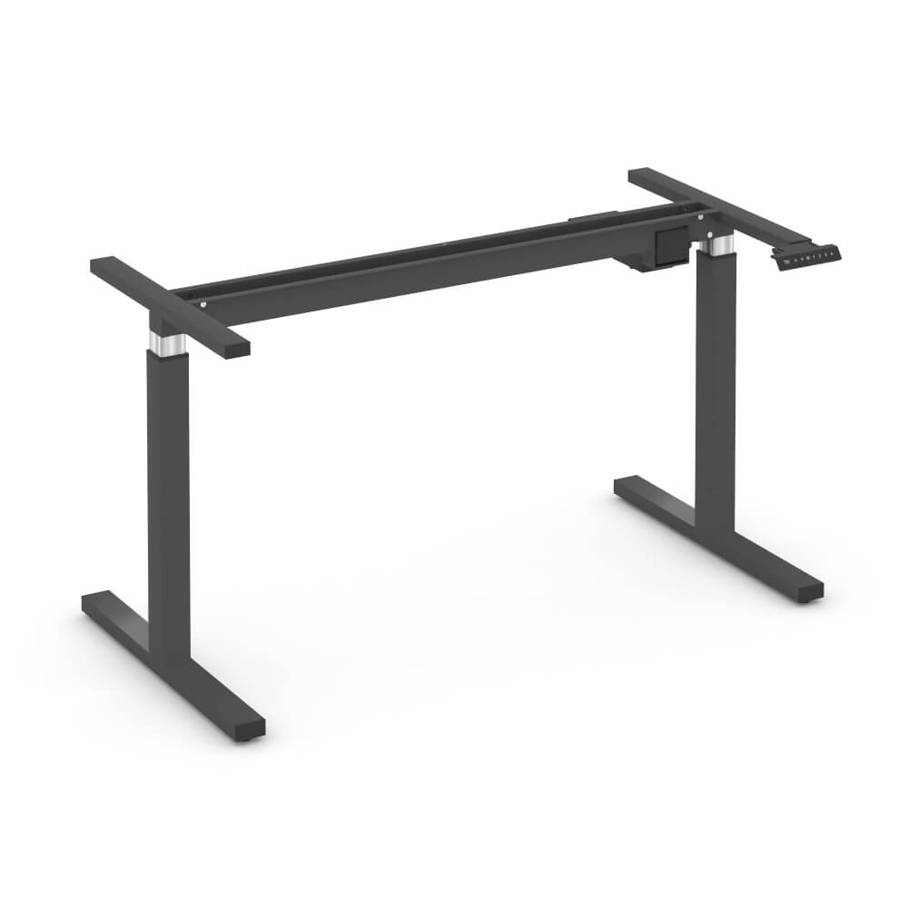 Каркас стола электроподъемного 1300x680x695-1165 (антрацит, 1300x680x695-1165)