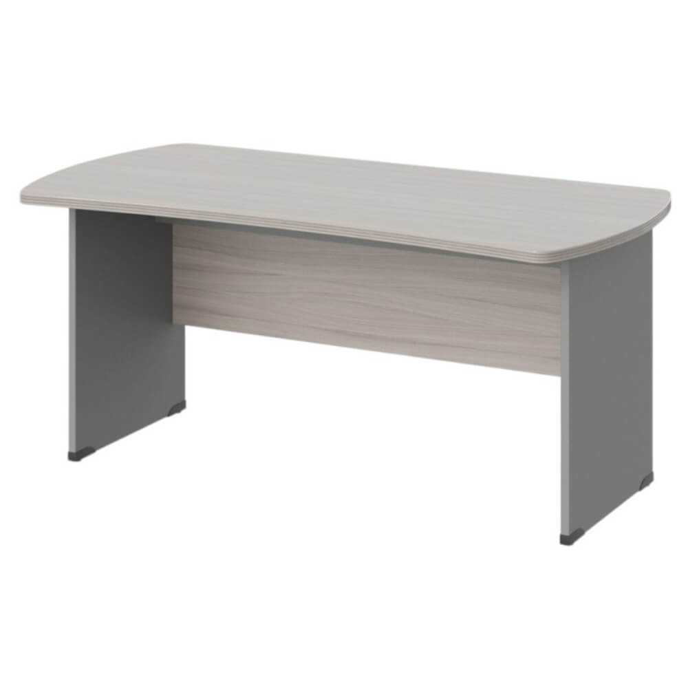 Стол симметричный на ЛДСП каркасе 1600x850x740 (Дрифтвуд/Серый, Габариты: 1600x850x740)