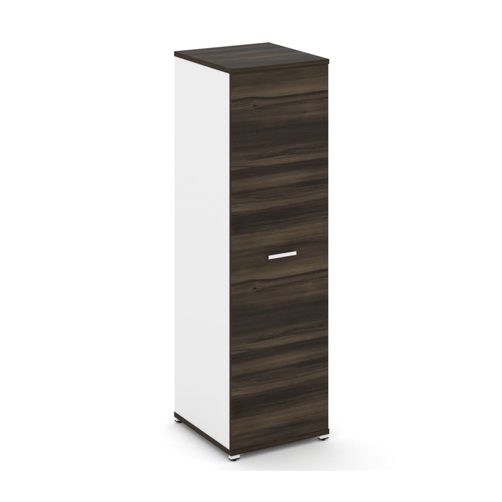 Гардероб узкий глубокий 570x600x1922 (Дуб Мали/Белый Бриллиант, 570x600x1922)