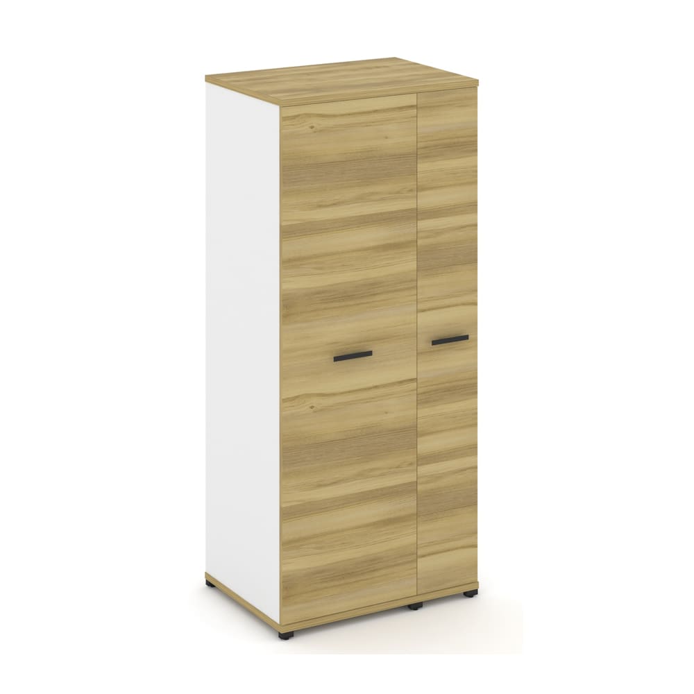 Гардероб широкий глубокий 836x600x1922 (Дуб Винченцо/Белый Бриллиант, 836x600x1922)