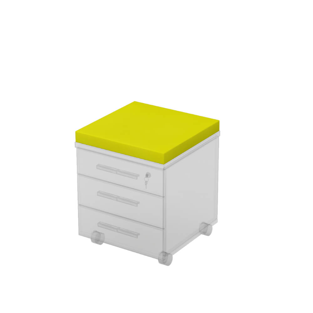 Подушка для тумбы 450x450x50 (Lemon, 450x450x50)