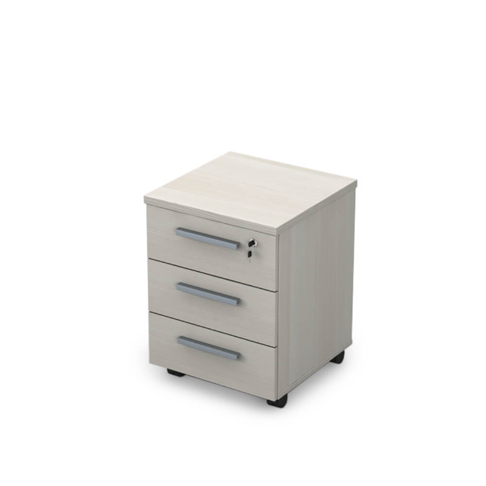 Тумба подкатная 3 ящ. 450x450x600 (Ivory, 450x450x600)