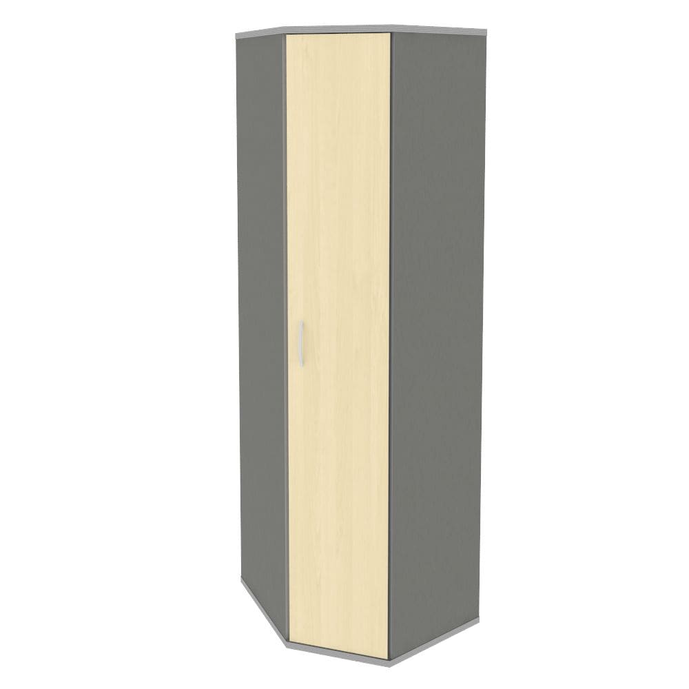 Шкаф угловой широкий 5 ур. 600x600x1980