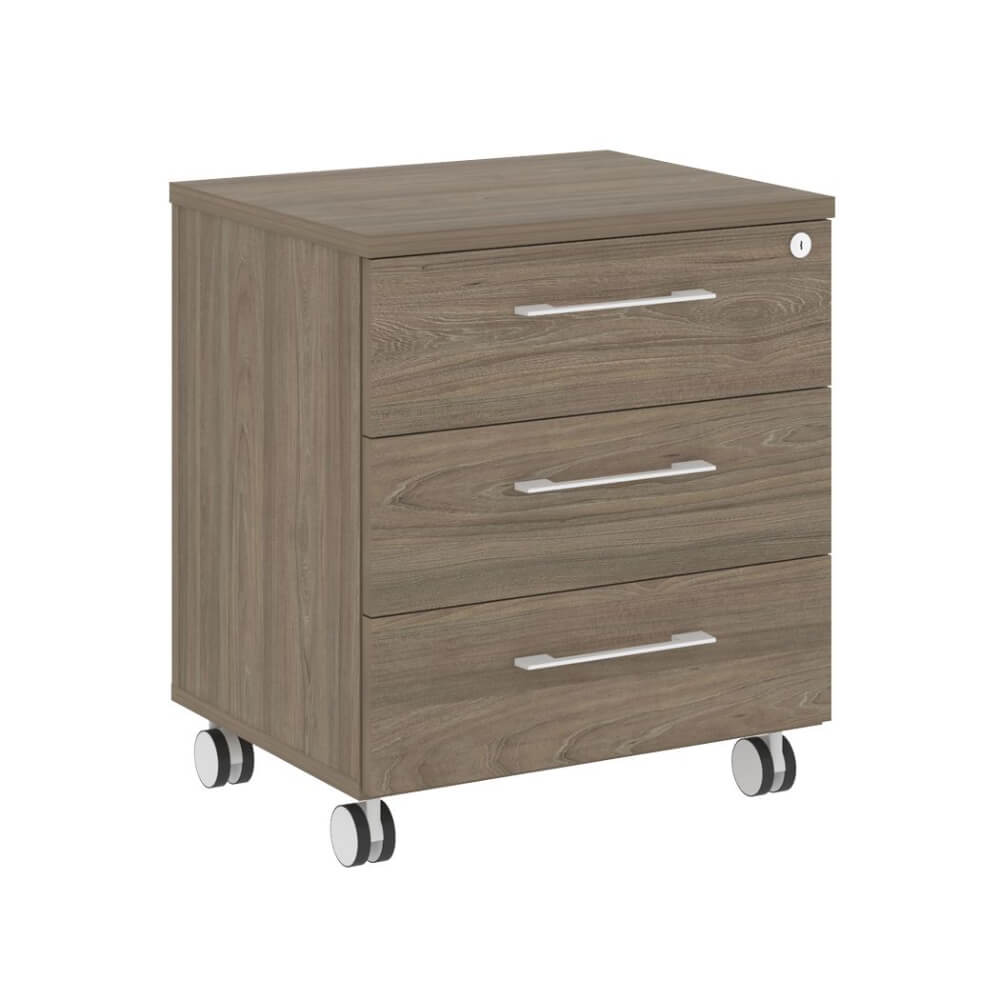 Тумба подкатная 3 ящ. 550x450x634