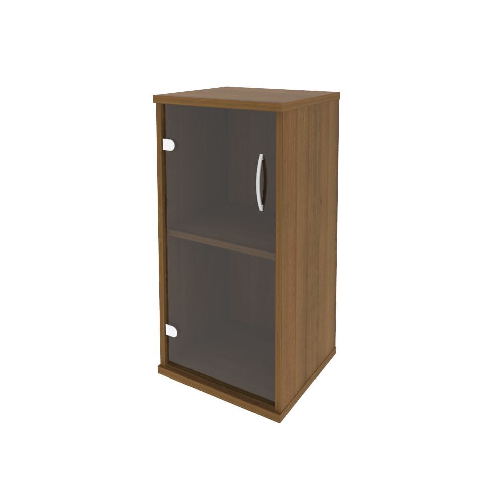 Шкаф-витрина узкий 2 ур. (левый) 404x365x828