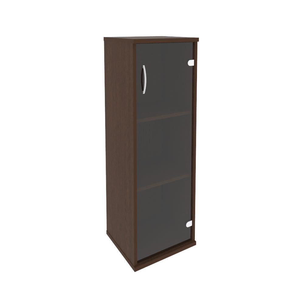 Шкаф-витрина узкий 3 ур. (правый) 404x365x1215