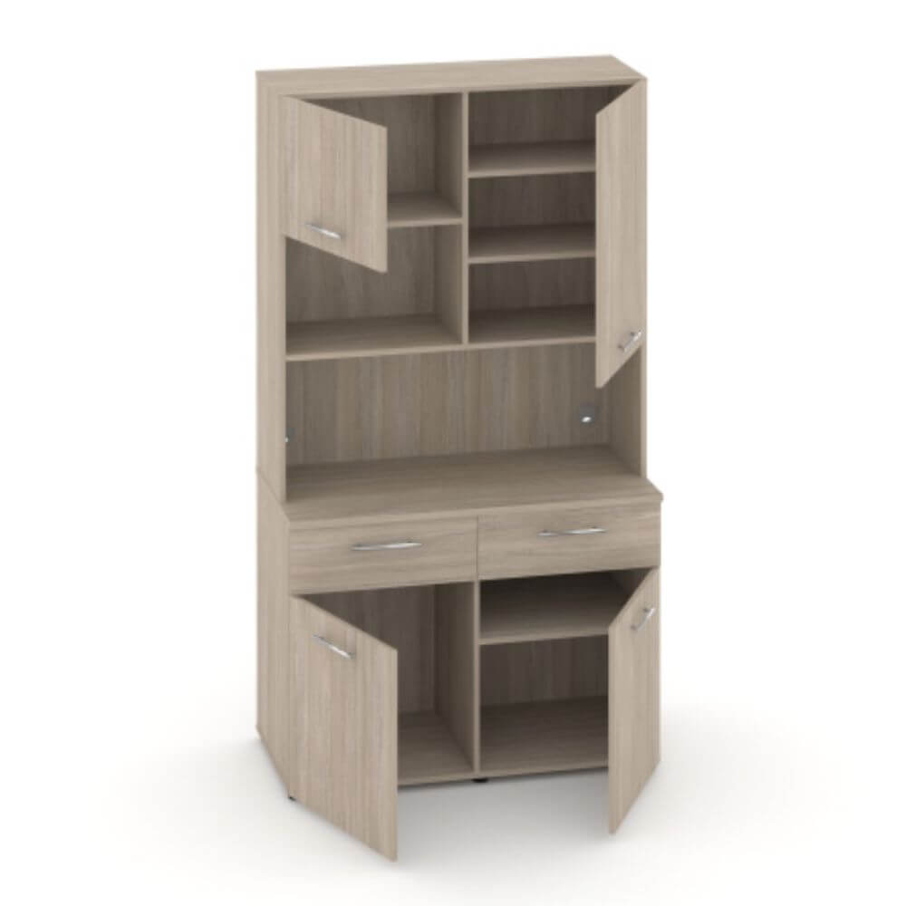 Офисная мини-кухня Вариант № 1 1200x600/420x2175