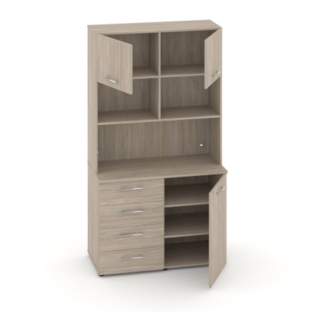 Офисная мини-кухня Вариант №2 1200x600/420x2175