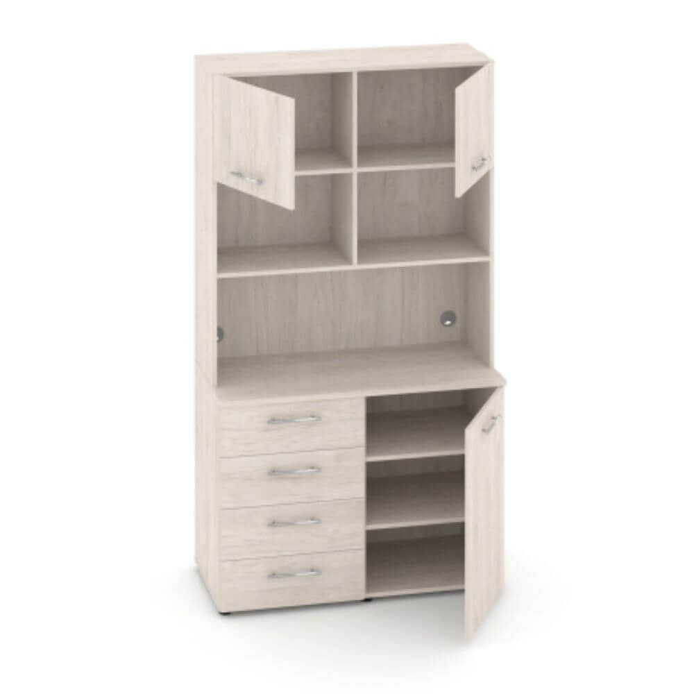 Офисная мини-кухня Вариант №2 1200x600/420x2175