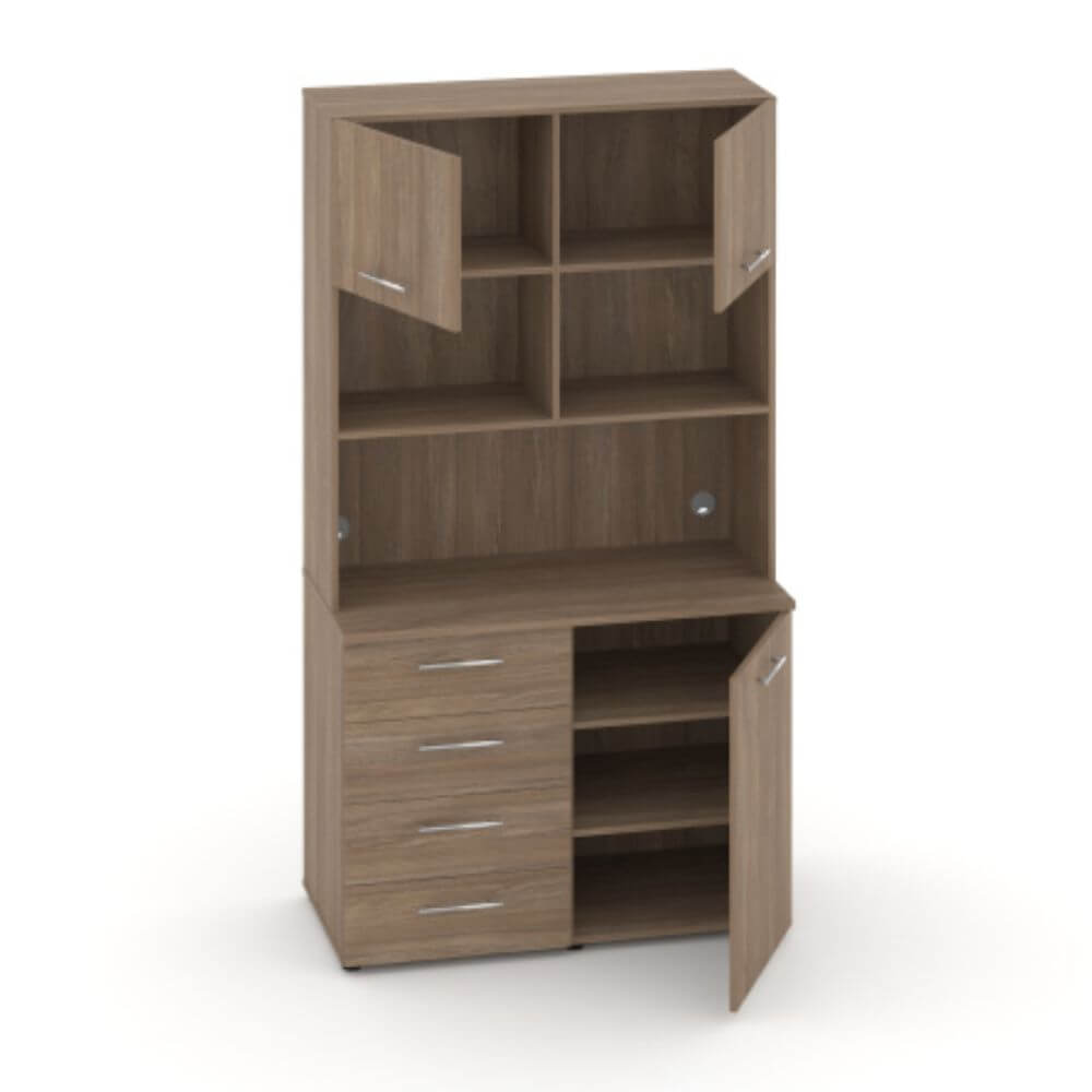 Офисная мини-кухня Вариант №2 1200x600/420x2175