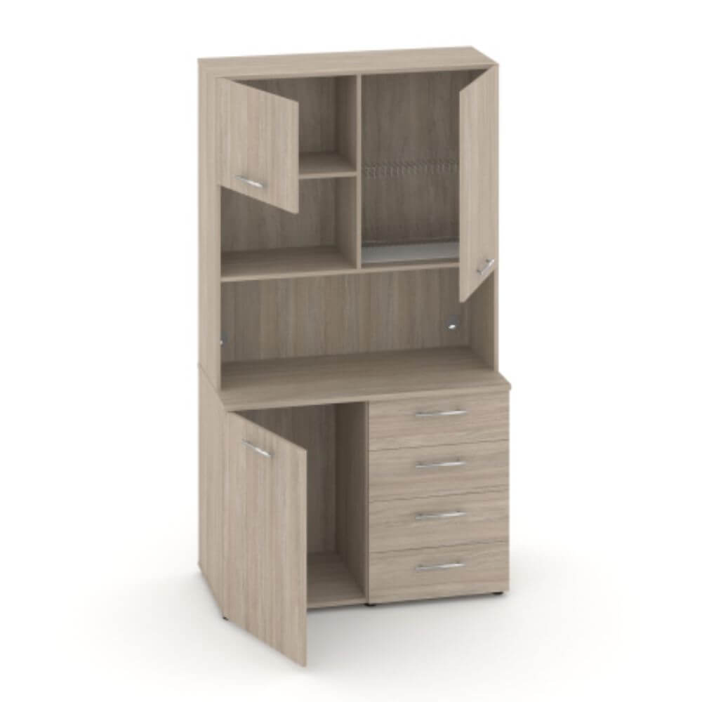 Офисная мини-кухня Вариант №4 1200x600/420x2175