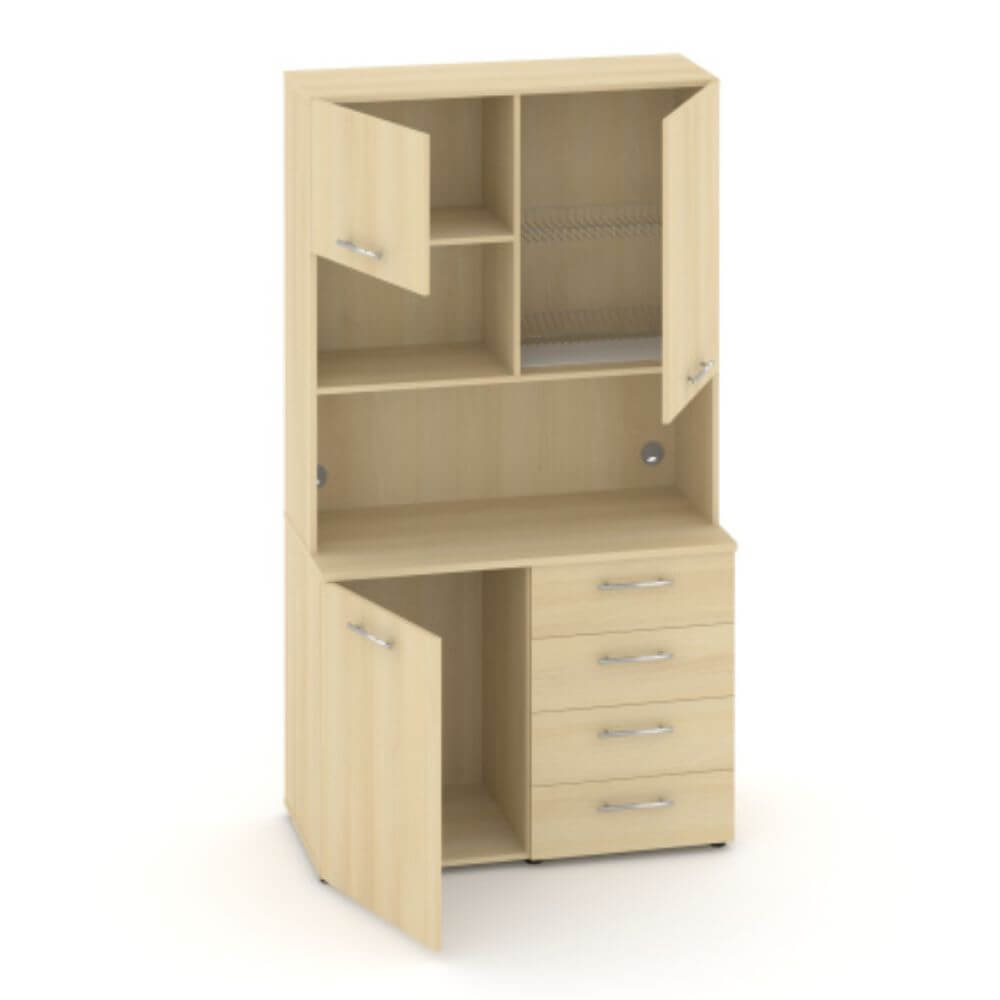 Офисная мини-кухня Вариант №4 1200x600/420x2175