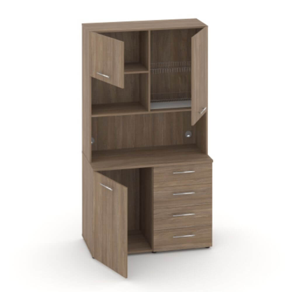 Офисная мини-кухня Вариант №4 1200x600/420x2175