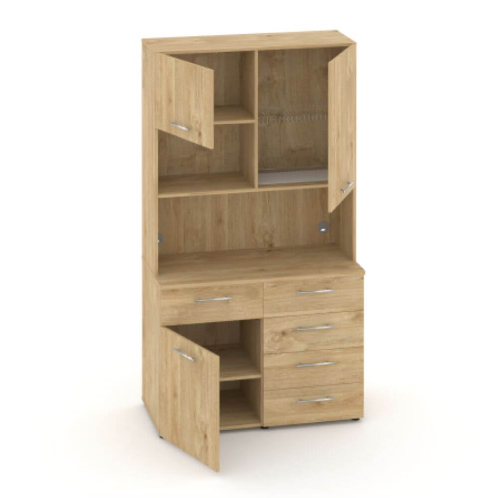 Офисная мини-кухня  Вариант №10 1200x600/420x2175