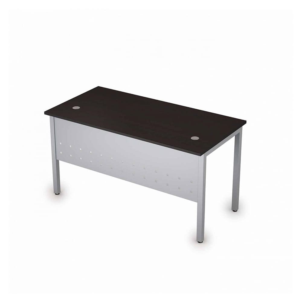 Стол письменный с царгой (металл) на м/к 1400x700x750