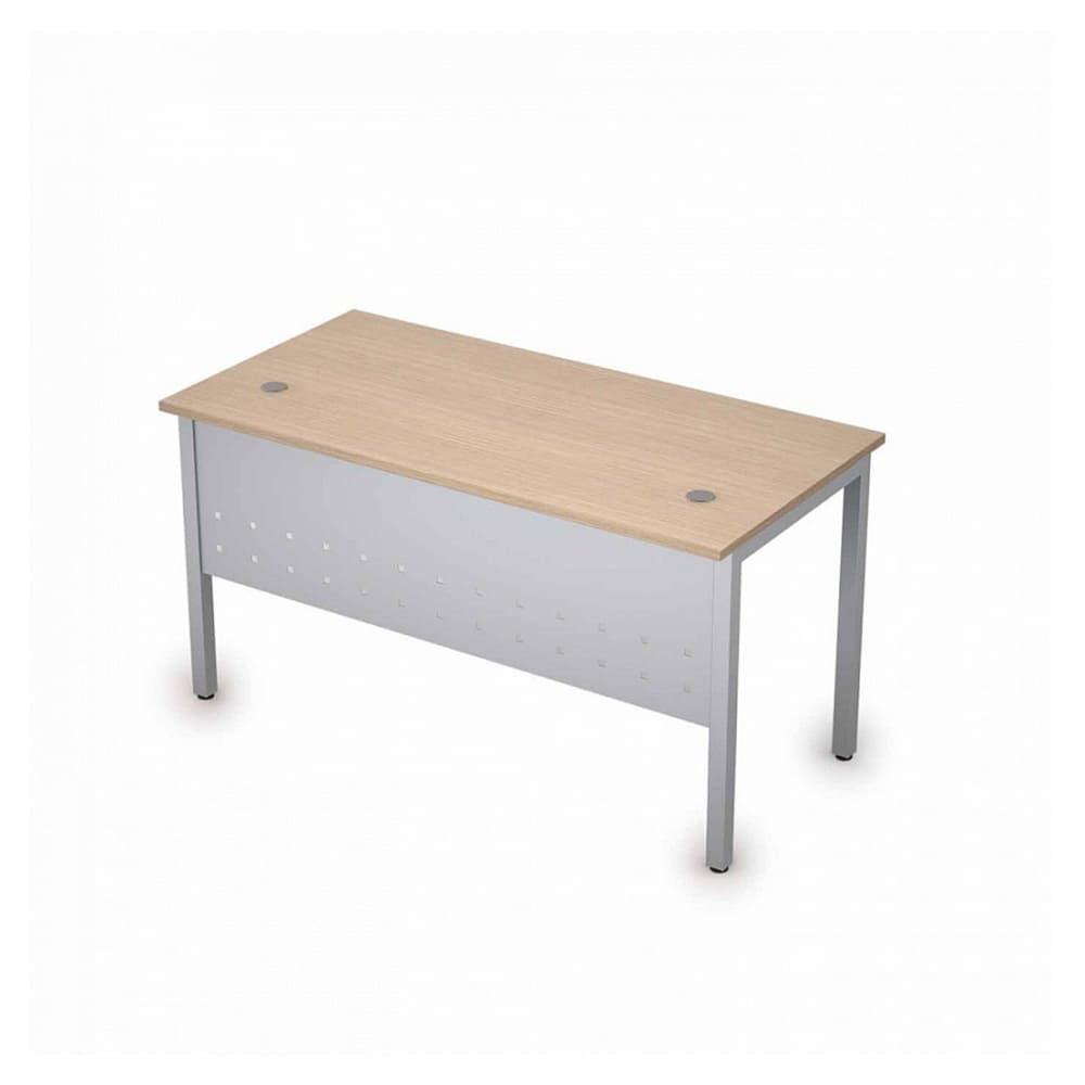 Стол письменный с царгой (металл) на м/к 1400x700x750