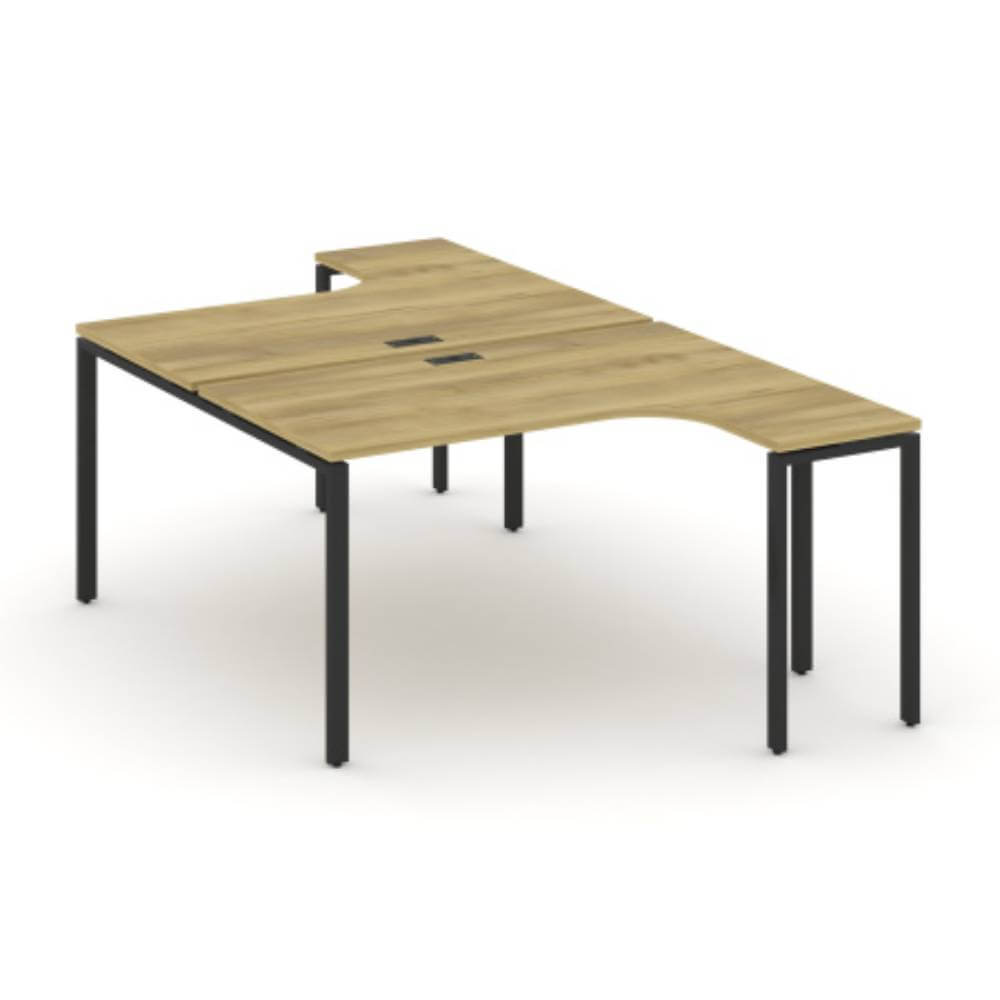 Бенч-система с эргономичным вырезом 1380x1480x750