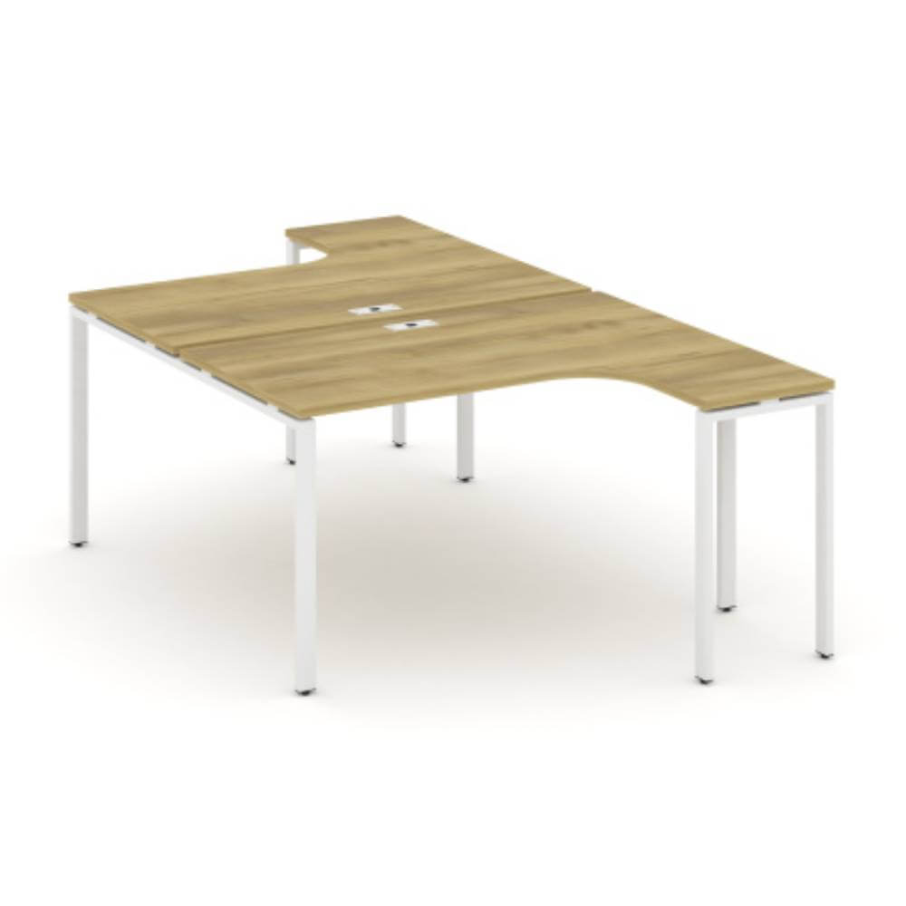 Бенч-система с эргономичным вырезом 1380x1480x750