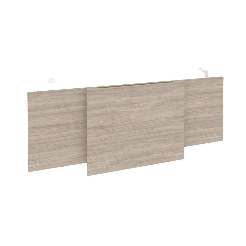 Царга стола руководителя (Белый металл) 1140x450x54