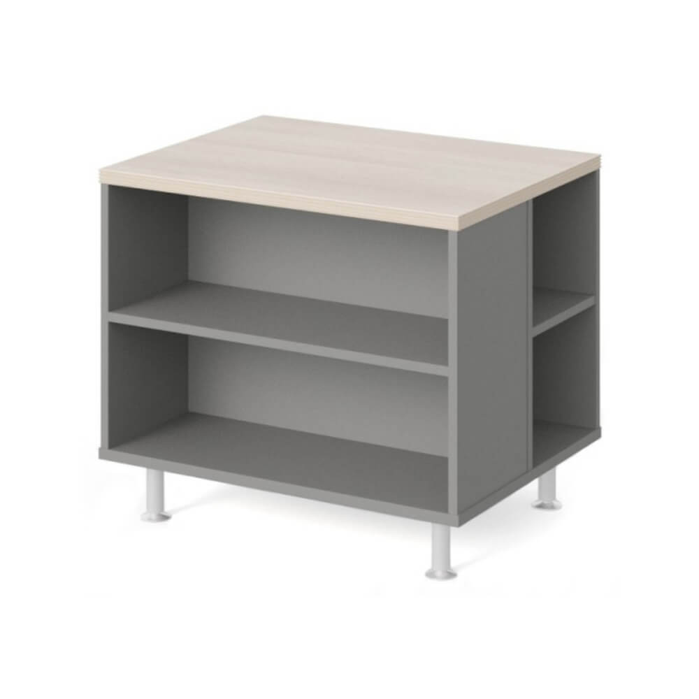 Тумба для оргтехники цокольн.опоры 800x600x690