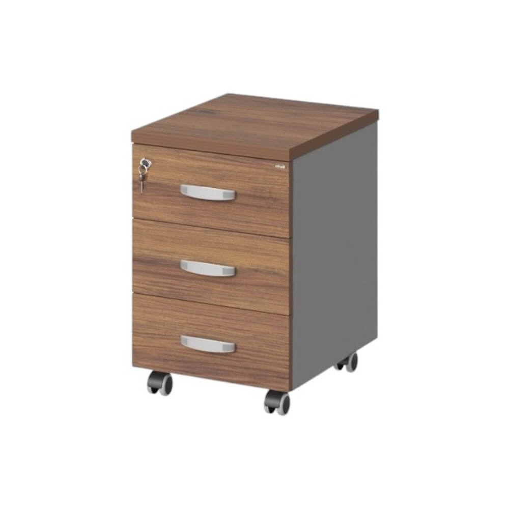 Тумба мобильная 3 ящика 400x500x610